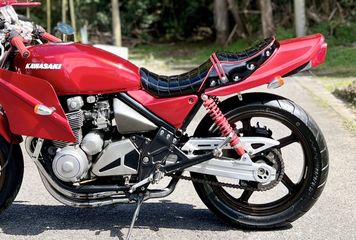 ☆Kawasaki☆ゼファー400☆C1☆初期型☆族カフェレーサー☆カスタム 