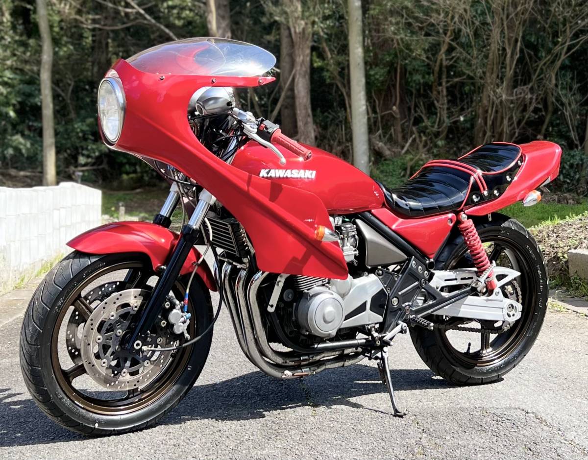 Kawasaki ゼファー400 C1 初期型 族カフェレーサー カスタム車 