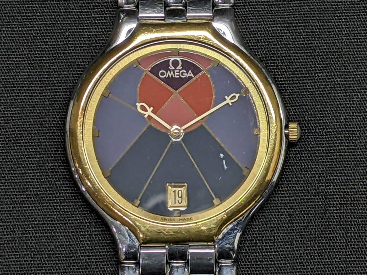 28476 OMEGA オメガ デビル 1449/432 シンボル ユニークダイヤル K18  