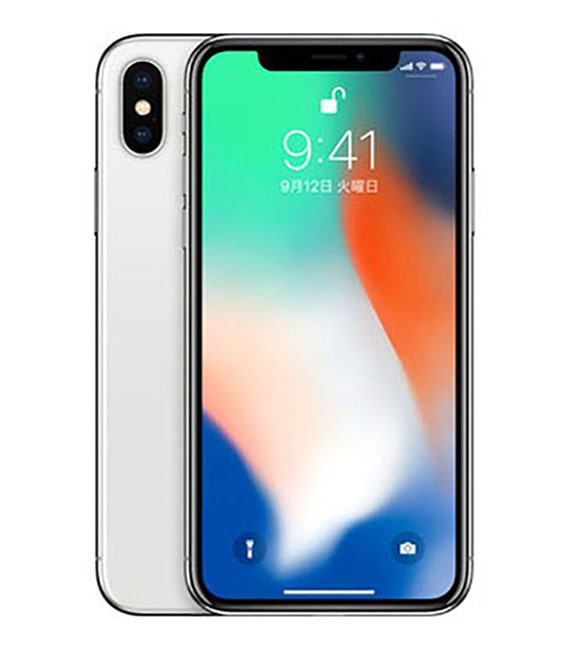 新品，定番 iPhoneX[256GB] SIMロック解除 SoftBank シルバー【安心保証】