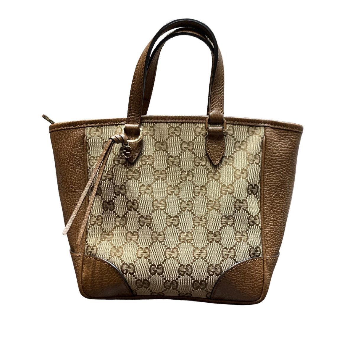 レディース 【GUCCI】ハンドバッグ ミニトートバッグ GGキャンバス 