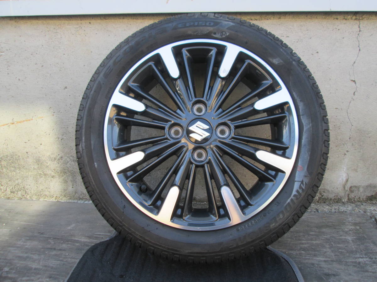 スズキ スペーシア カスタム XS MK53S 純正アルミ/15×4.5J ① スズキ