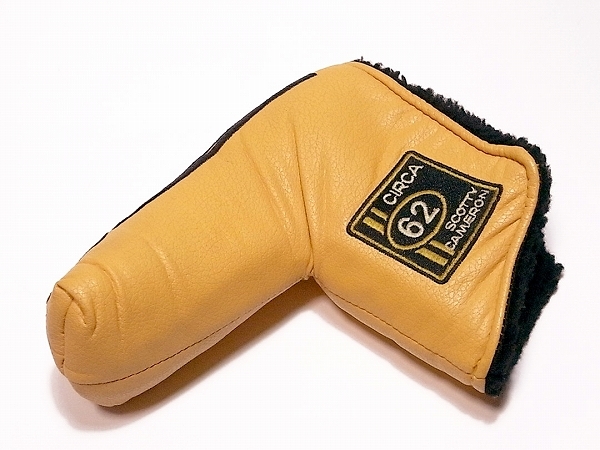 キャメロン】美品 CIRCA62 サーカ62 黄 フォーク付 ヘッドカバー ψf453