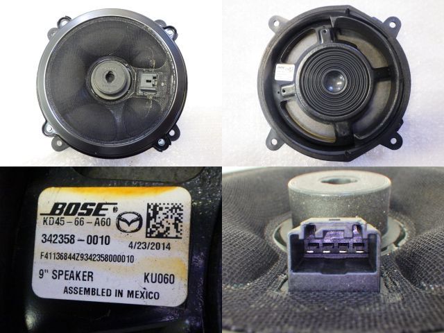 ☆アクセラ スポーツ XD BM2FS BM☆BOSE スピーカー セット マツダ 