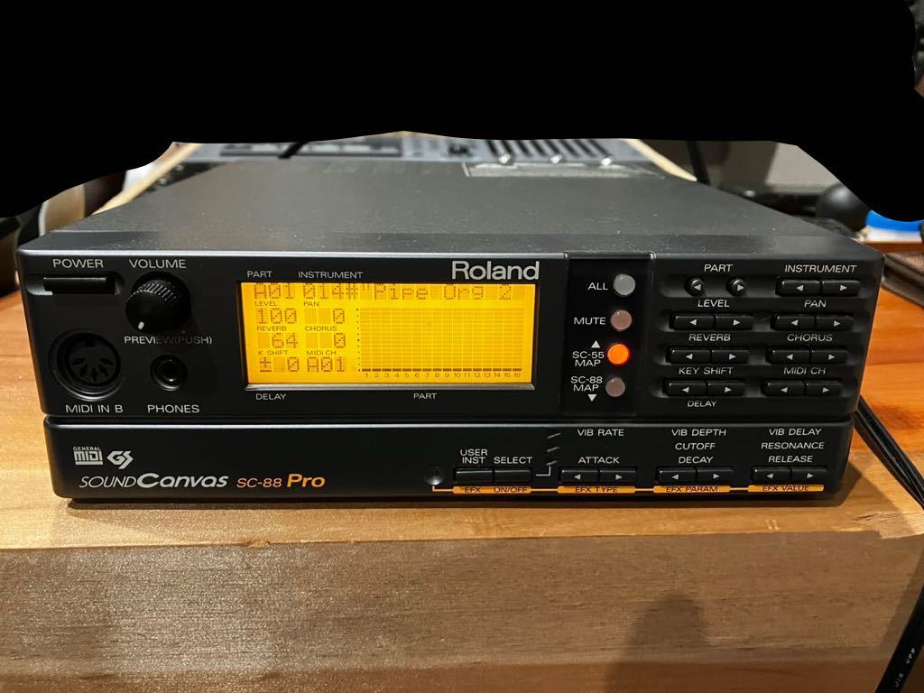 Roland SC-88Pro SOUND CANVAS 送料込 ジャンク(音源モジュール)｜売買 