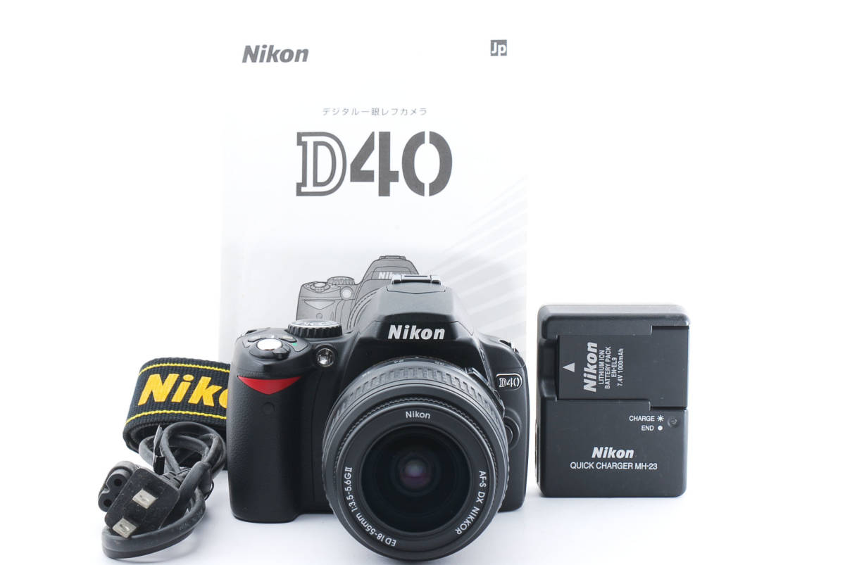 ニコン NIKON ☆良品☆ ニコン Nikon D40 ＋ AF-S DX 18-55mm F3.5-