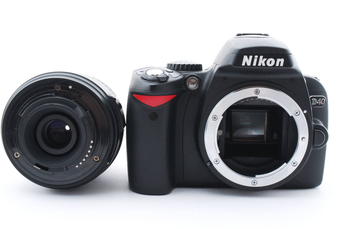 ☆良品☆ ニコン Nikon D40 ＋ AF-S DX 18-55mm F3.5-5.6 G II ED