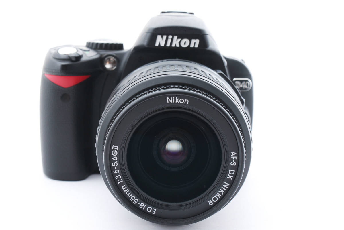 ☆良品☆ ニコン Nikon D40 ＋ AF-S DX 18-55mm F3.5-5.6 G II ED 