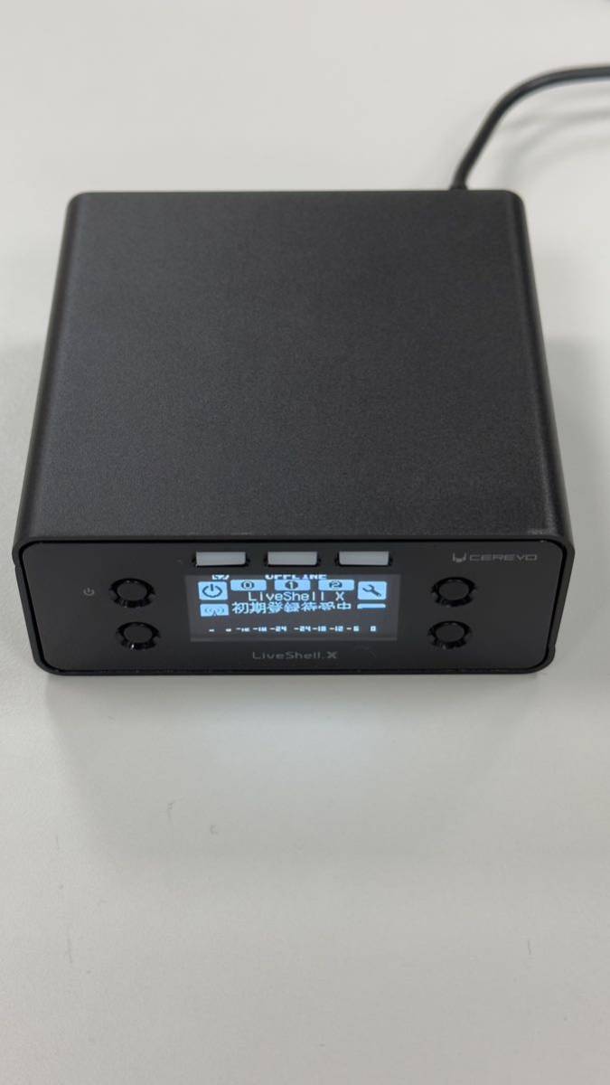LiveShell X Cerevo CEREVO PCレス 国内メーカーCerevo : X」発売