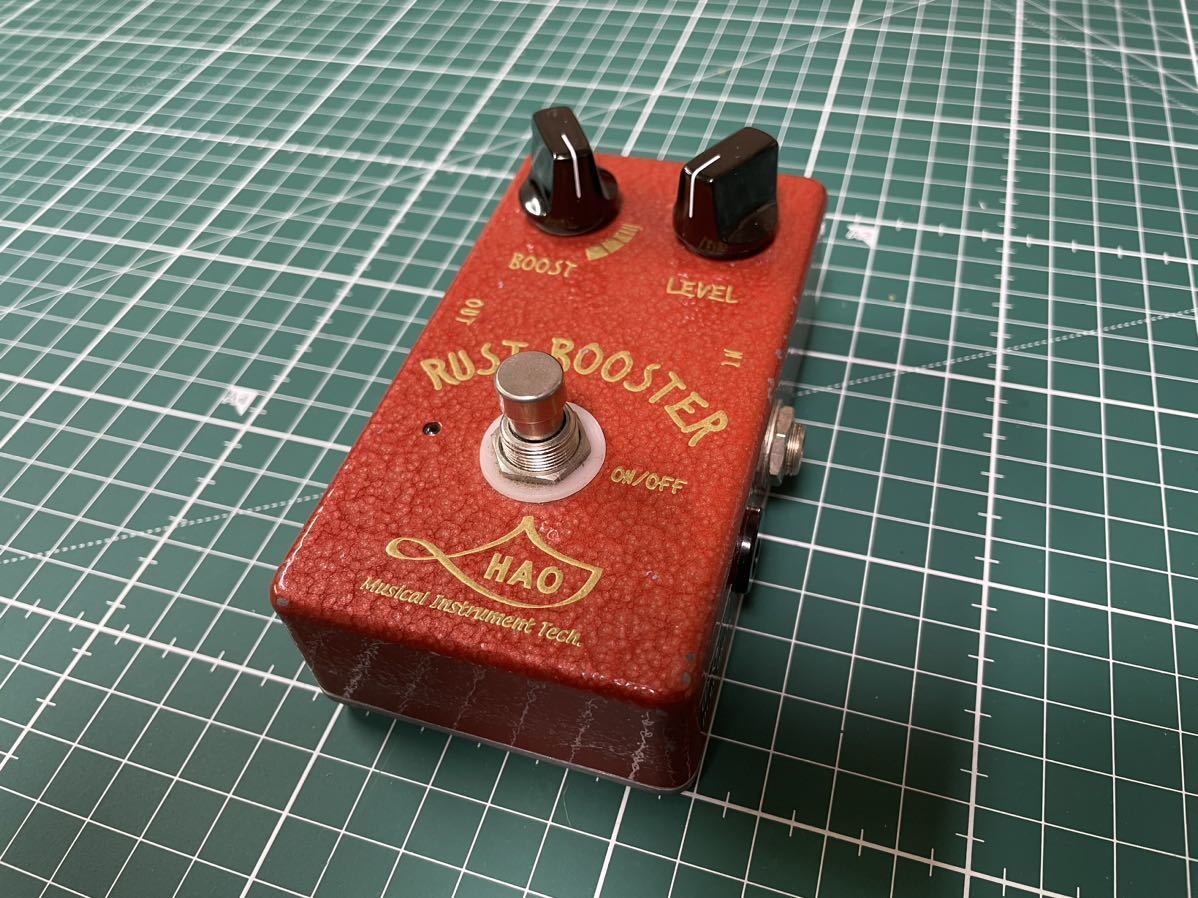 HAO Rust Booster V1 日本製ブースター Hao Rust Booster フルレンジ・ブースター | ヘボロッカーの機材