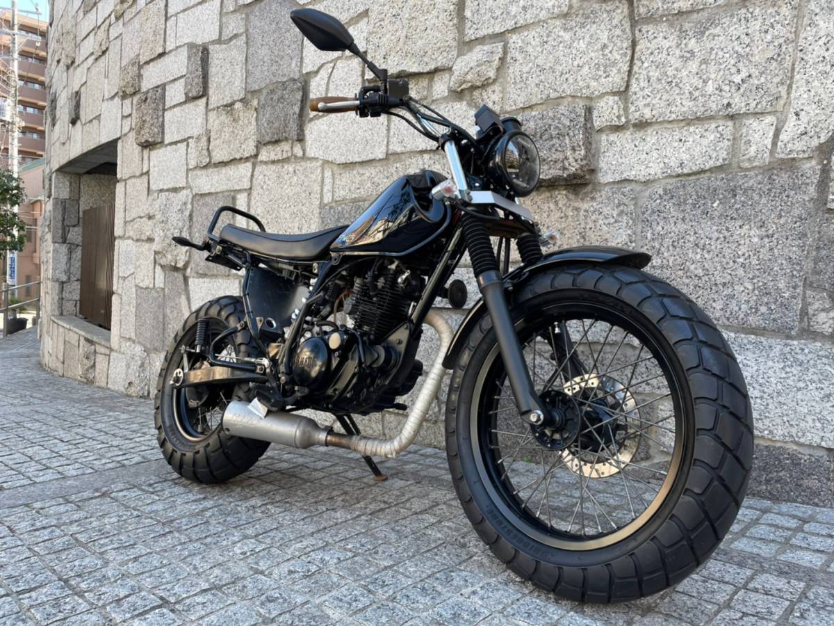 横浜市〜】YAMAHA ヤマハ TW225 BA-DG09J スカチューンカスタム車 実 横浜市〜】YAMAHA ヤマハ TW225 BA-DG09J スカチューンカスタム車 実