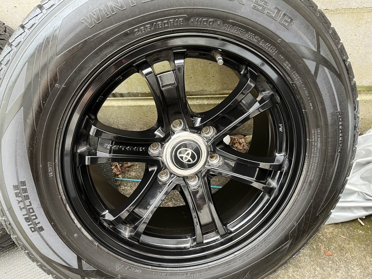 ☆ weds キーラー フォース ランクル プラド 150系 スタッドレス 265 