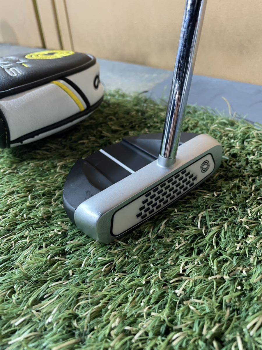 即決◆オデッセイ ストロークラボ パター V-LINE CS STROKE LAB V-LINE CS 34インチ◆センターシャフト◆ヘッドカバー◆ パター オデッセイ V-LINE ゴルフ アイ #1の試打レビュー