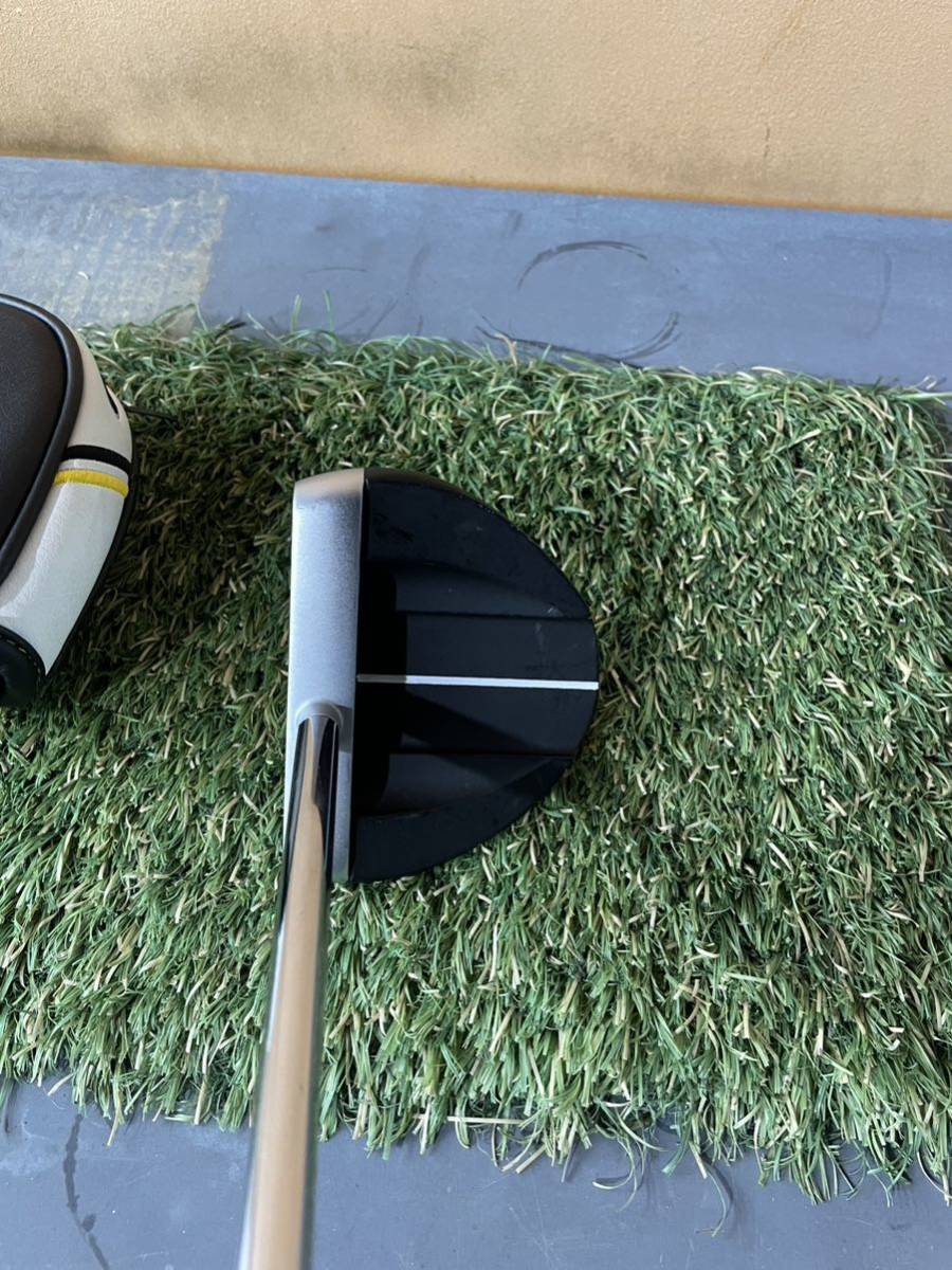 即決◆オデッセイ ストロークラボ パター V-LINE CS STROKE LAB V-LINE CS 34インチ◆センターシャフト◆ヘッドカバー◆ パター オデッセイ V-LINE ゴルフ アイ #1の試打レビュー