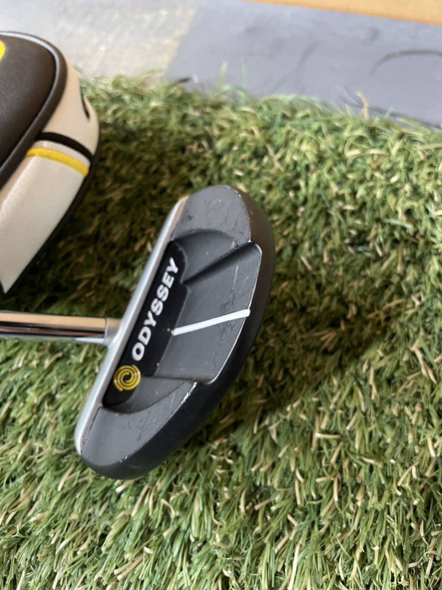 即決◆オデッセイ ストロークラボ パター V-LINE CS STROKE LAB V-LINE CS 34インチ◆センターシャフト◆ヘッドカバー◆ パター オデッセイ V-LINE ゴルフ アイ #1の試打レビュー