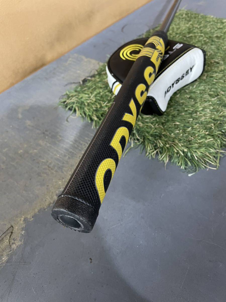 即決◆オデッセイ ストロークラボ パター V-LINE CS STROKE LAB V-LINE CS 34インチ◆センターシャフト◆ヘッドカバー◆ パター オデッセイ V-LINE ゴルフ アイ #1の試打レビュー