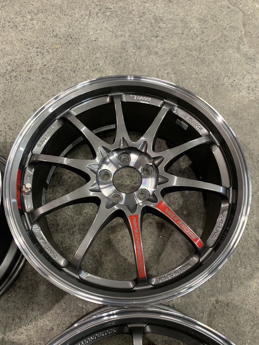 RAYS レイズ VOLK RACING CE28SL 18インチ 5穴 PCD100 8J +48 プレスド 