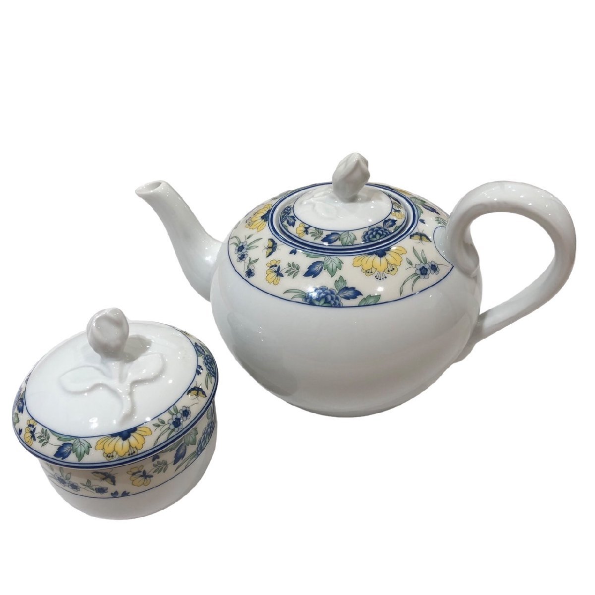 ★HUTSCHENREUTHER フッチェンロイター パピヨン ティーポット＆シュガーポット