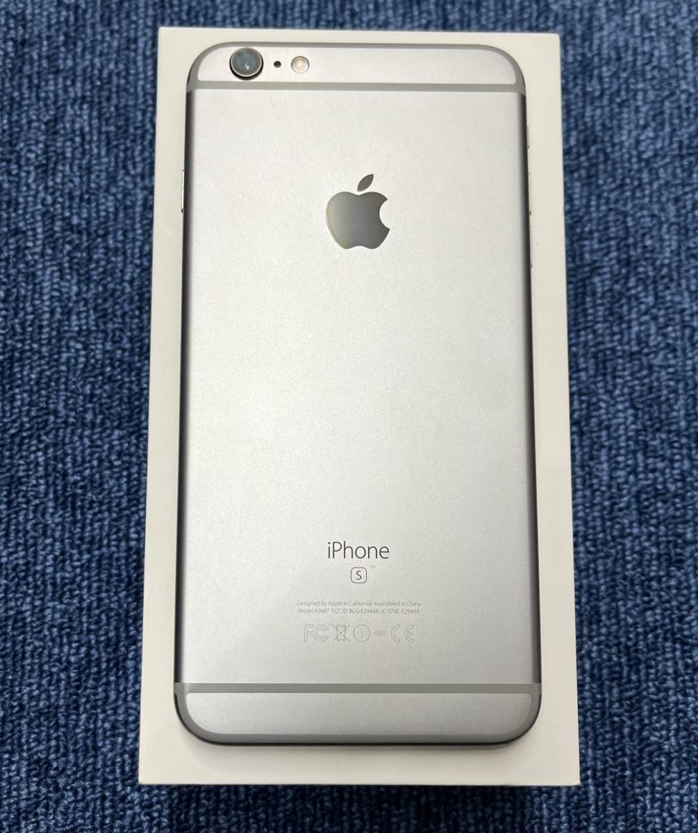 【中古美品‼︎】iPhone6 スペースグレイ SIMフリー iPhone6s Plus 128GB SIMフリー スペースグレイ 中古品 難あり SIM