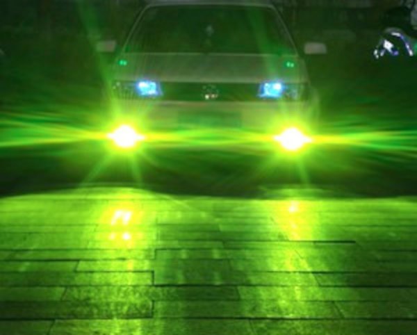 LED HB4 H8 H11 H16 グリーンレモン ワンオフ シリーズ9 LED HB4 H8