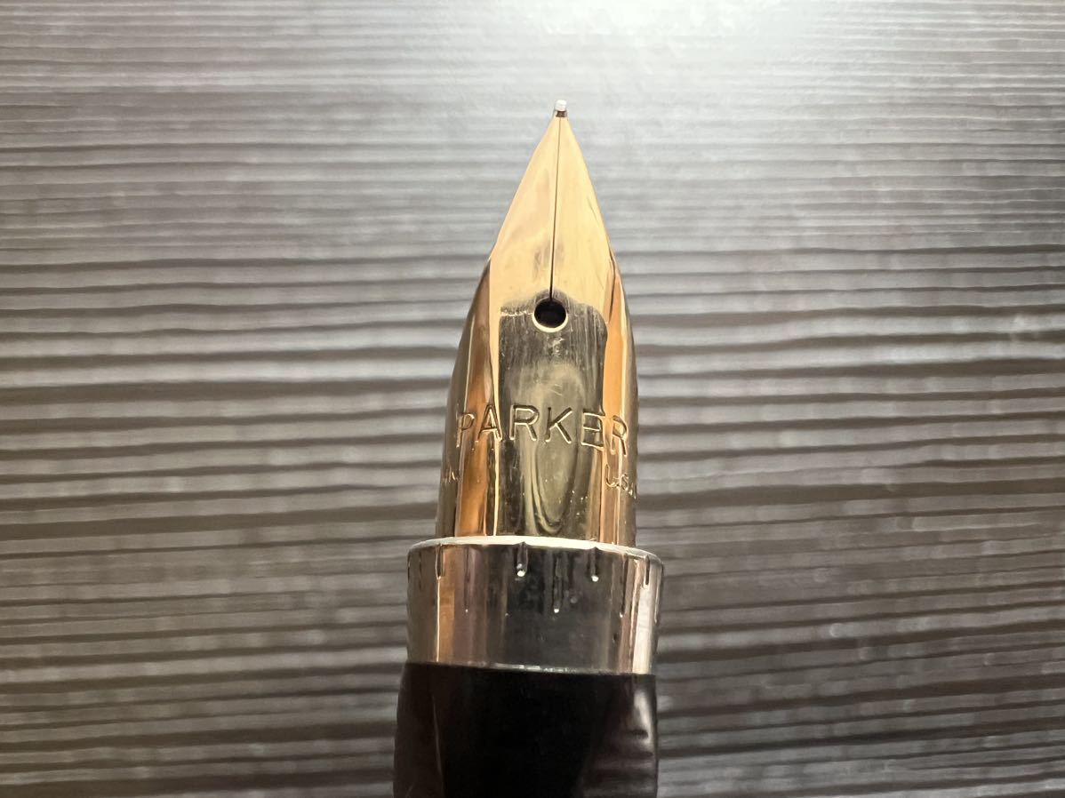 PARKER　万年筆 75 シズレ　スターリングシルバー　14K　XF字 パーカー #75 万年筆 シズレ スターリングシルバー XF 極細字 万年筆