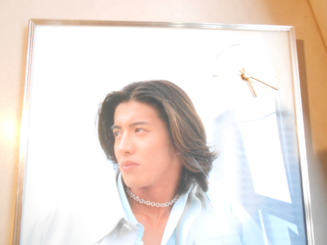 木村拓哉 キムタク パネル時計 トヨタ CM ジャニーズ RAV4L 自動車 車