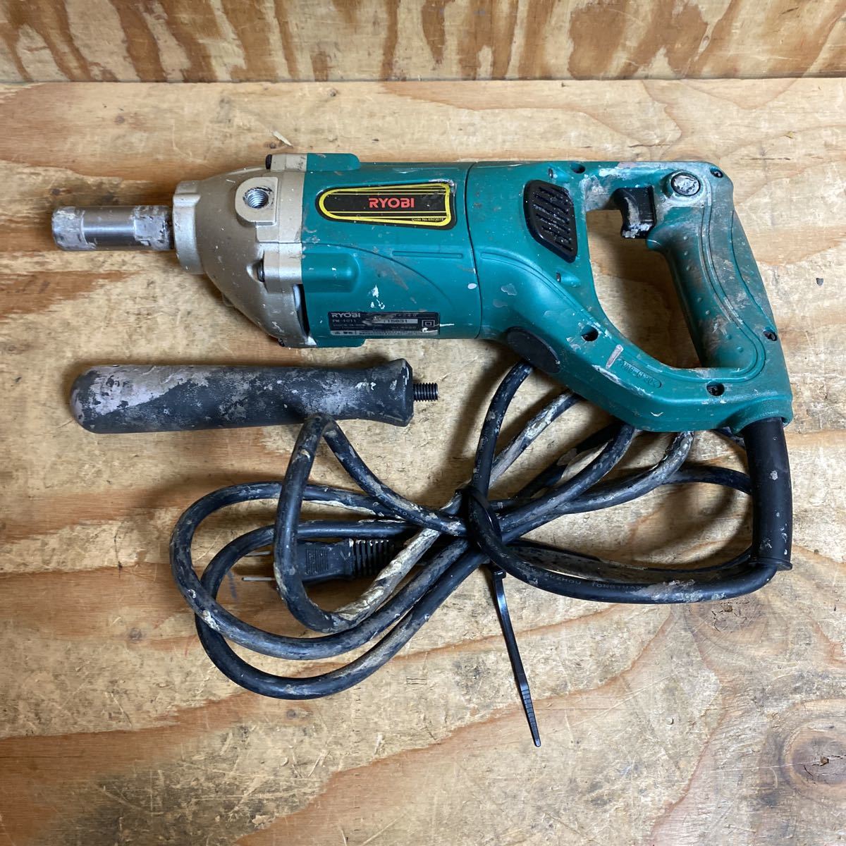 リョービ パワーミキサー RYOBI かくはん機 パワーミキサ 100V ☆中古 