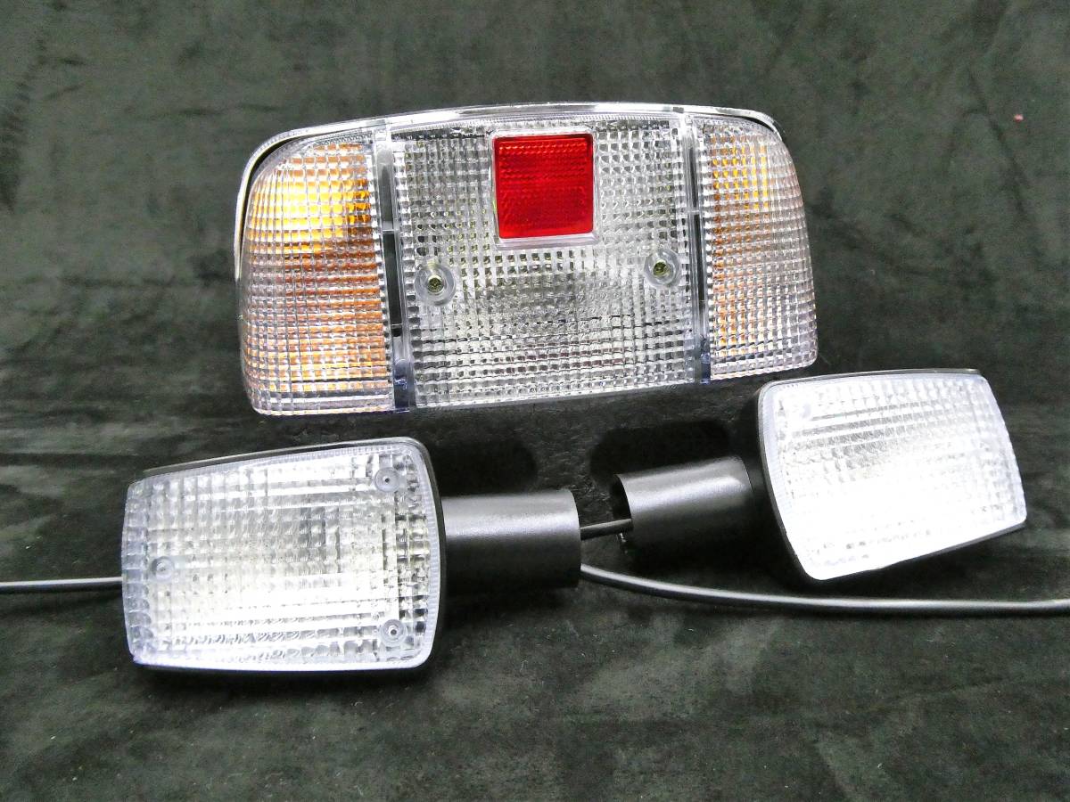 テールランプ 銀 CBX400F cbx400f テールライトセット 400F