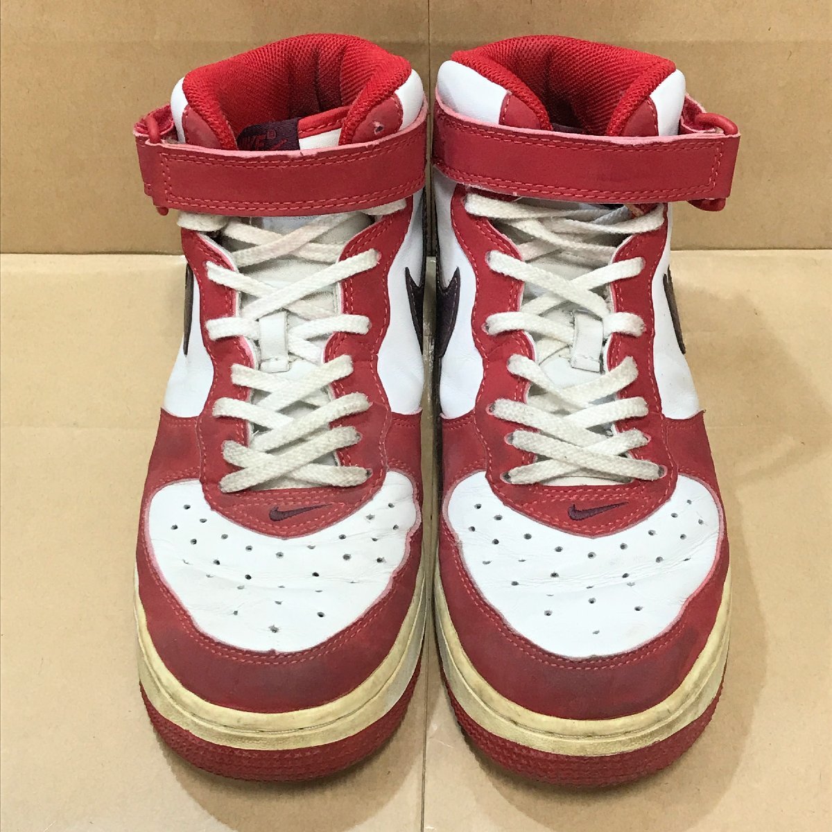 24.5cm NIKE WMNS AIR FORCE 1 MID VALENTINE DAY 308915-163 エア 