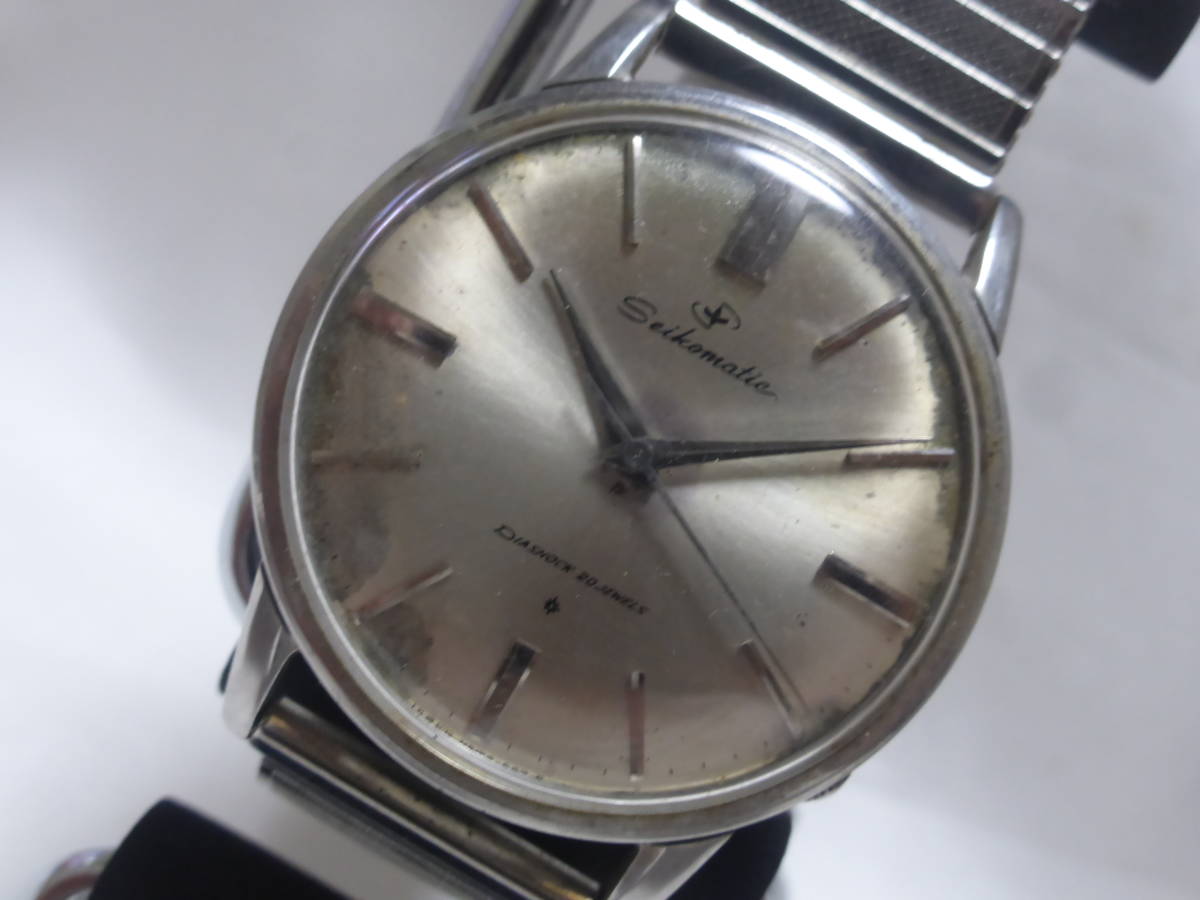 SEIKO☆セイコーマチック　自動巻き メンズ　腕時計　15007D☆