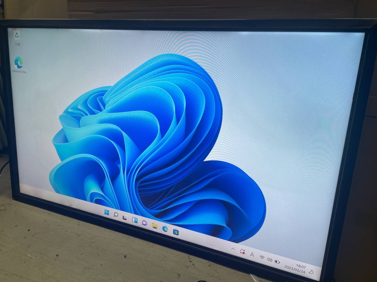 動作OK♪】SHARP 60インチ 液晶ディスプレイ PN-R603 動作品