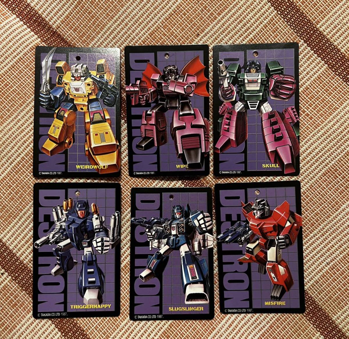 当時物 タカラ ビデオコレクション V-01 トランスフォーマー・ザ 