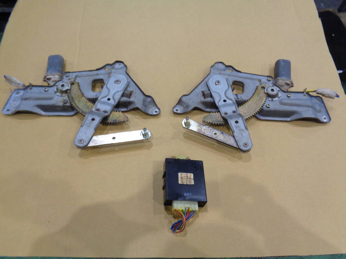 KY3 ヴィヴィオ T-TOP リアガラス モーター 純正 中古 キャノピー ビビオ レギュレータ