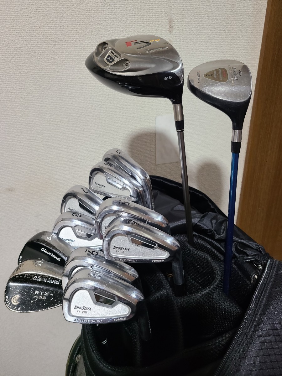 TOURSTAGE ツアーステージ TS-201 アイアンなど各種セット　
