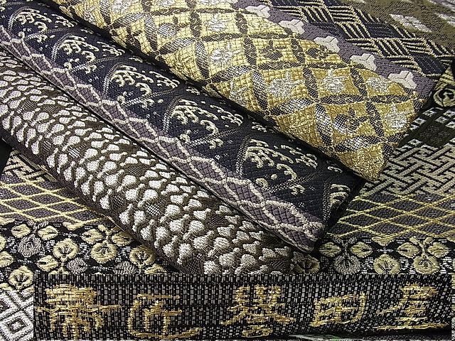 平和屋着物■極上　創業280年　誉田屋源兵衛　全通柄袋帯　誉文彫金　逸品　vp5522