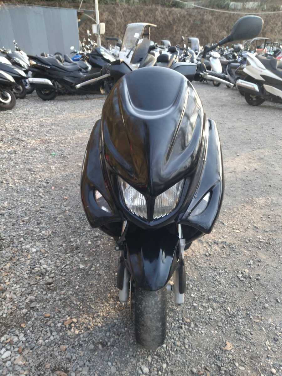 番号2.3マジェスティ１２５-Ｆｉ/ クロ　型式　５ＣＡ走行距離　４４２８４km　ビックスクーター　YAMAHA