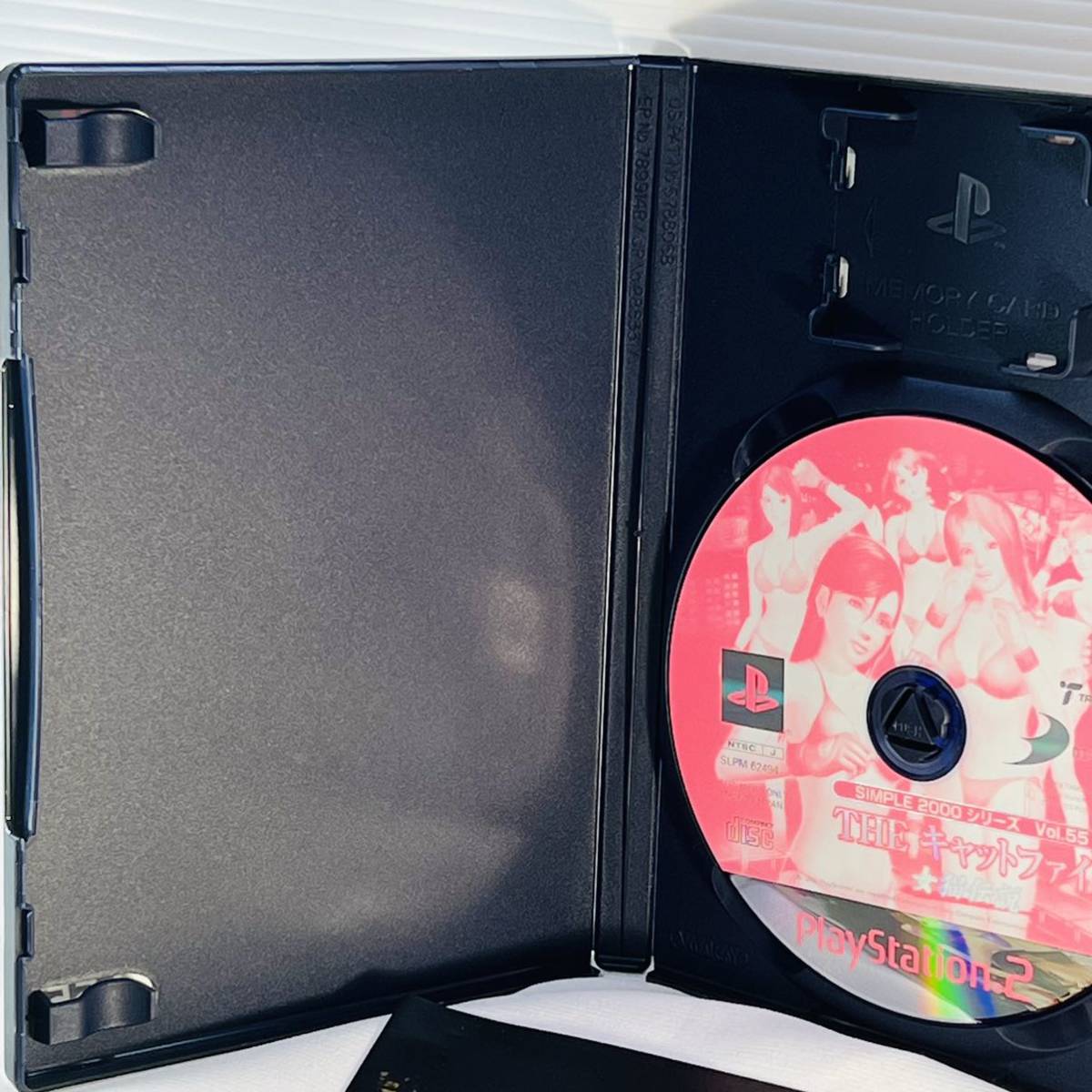 PS2 ゲームソフト THE キャットファイト 女猫伝説 SIMPLE2000