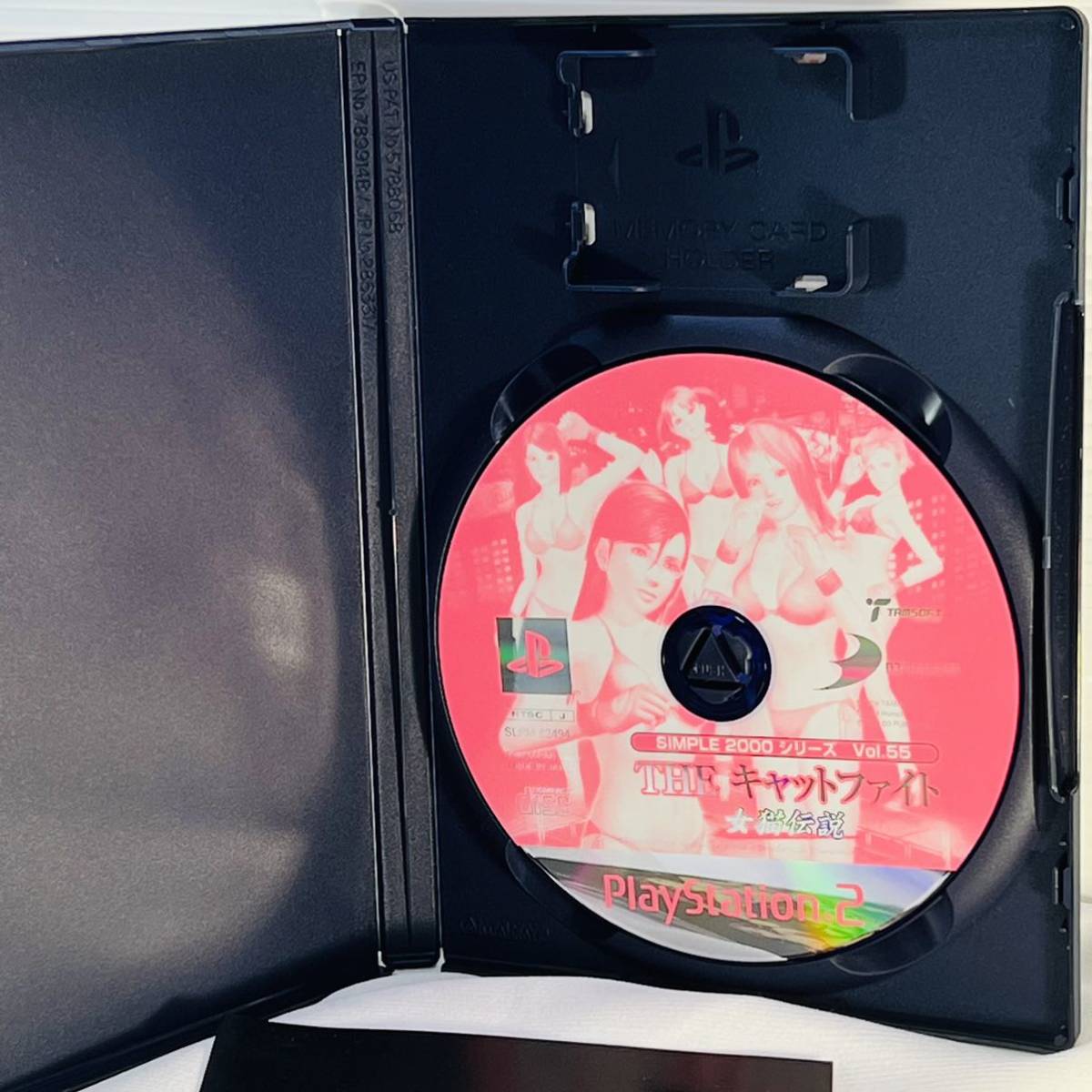 PS2 ゲームソフト THE キャットファイト 女猫伝説 SIMPLE2000