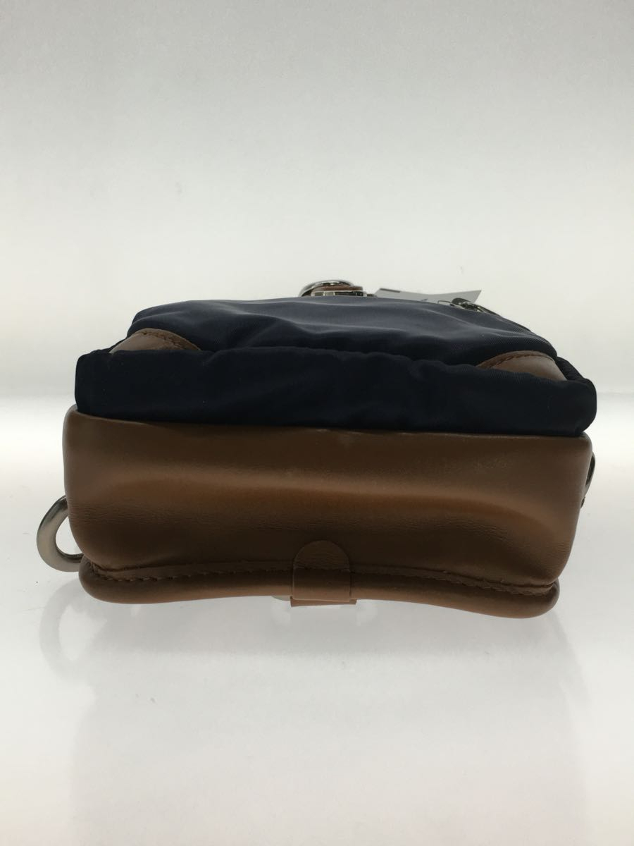 Orobianco◆ワンショルダーバッグ/ナイロン/NVY/無地/ボディバッグ