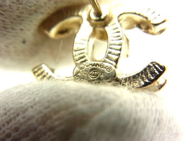 1円 CHANEL シャネル ココマーク A12 A 片耳のみ ピアス 耳飾り
