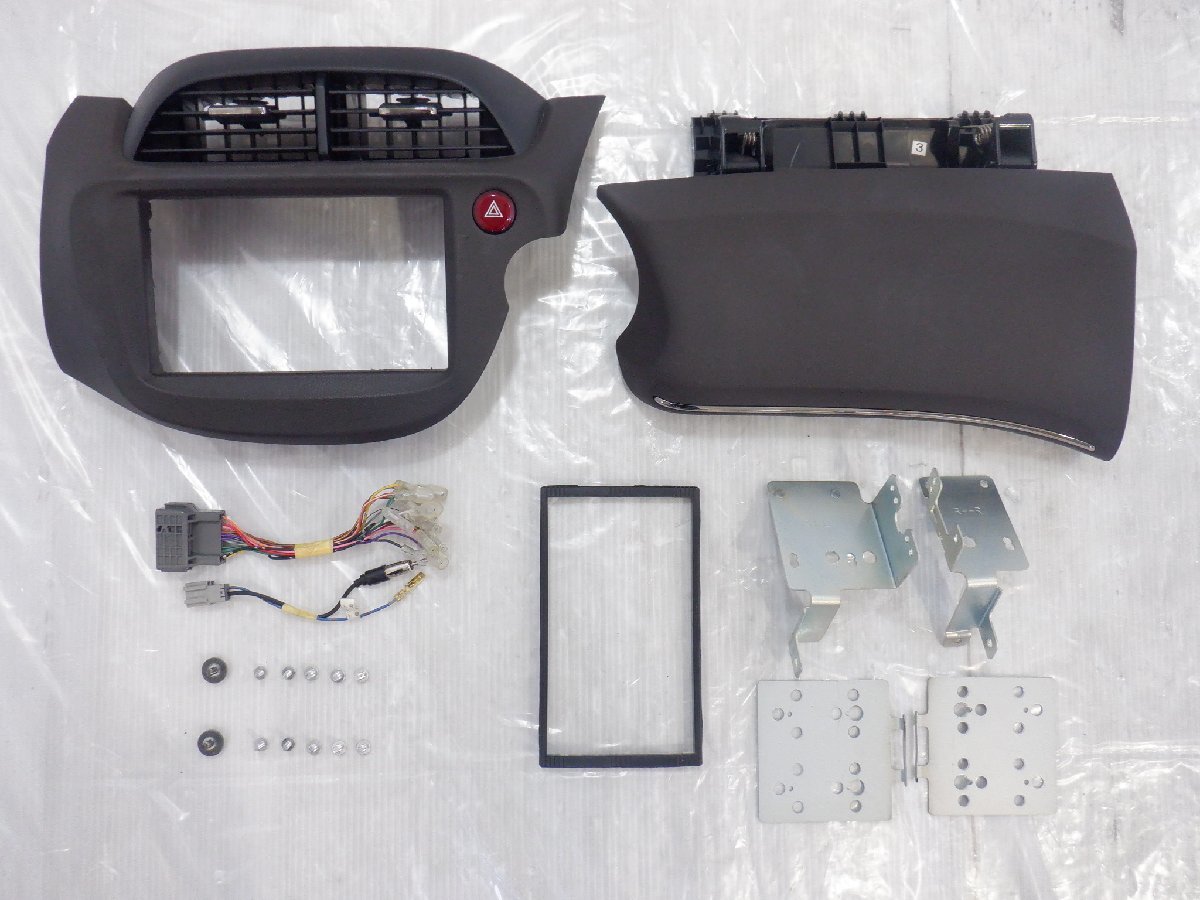 H24 フィット シャトル DBA‐GG7 ホンダ純正 オーディオ ナビ センター