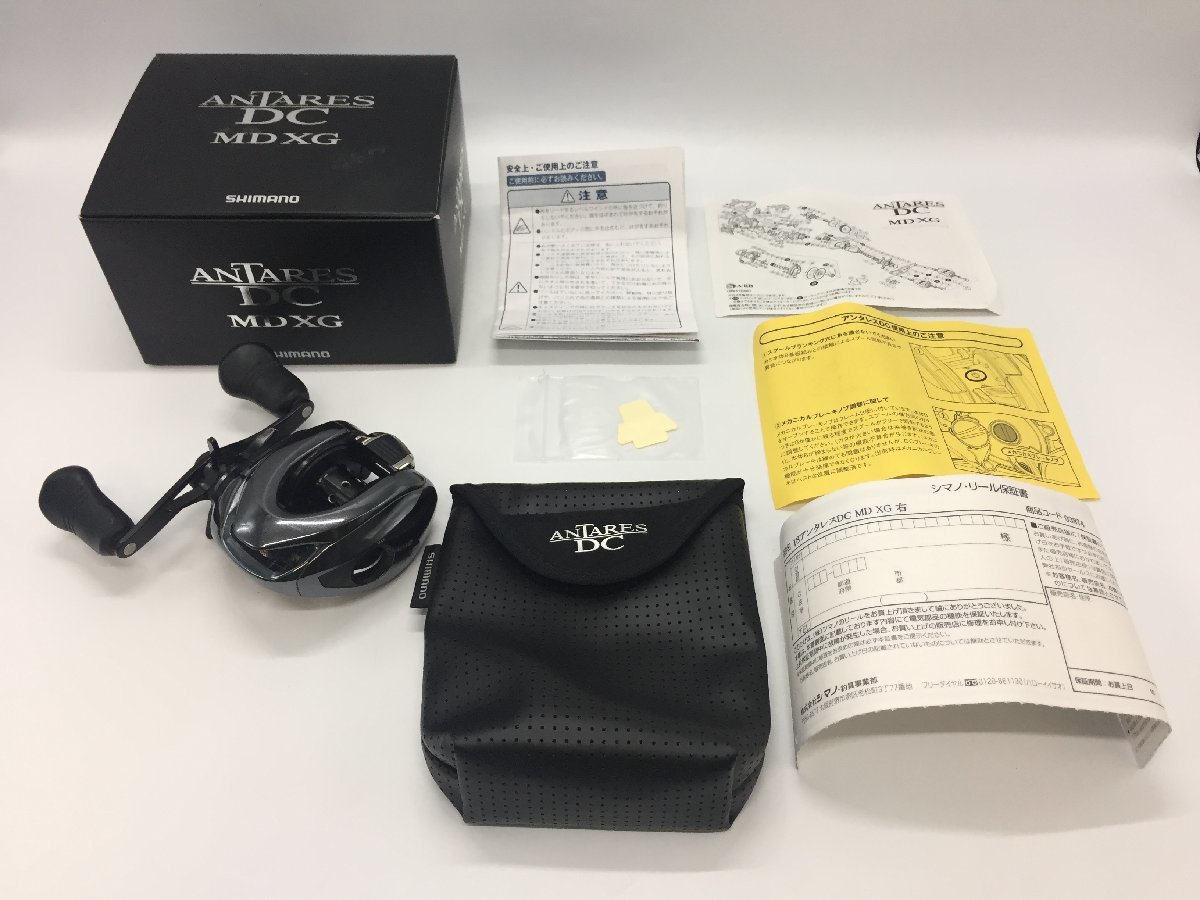 SHIMANO シマノ 18 ANTARES アンタレス DC MD XG 右巻き/ライトハンドル ベイトリール 釣り フィッシング ☆良品☆ [62-1227-E3]