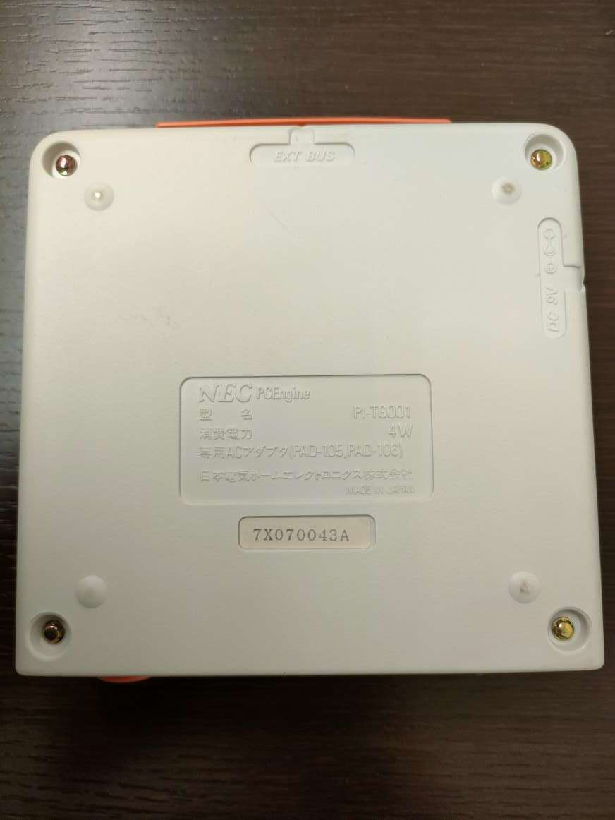 16037 NEC PC Engine PCエンジン PI-TG001 本体 説明書箱有【動作