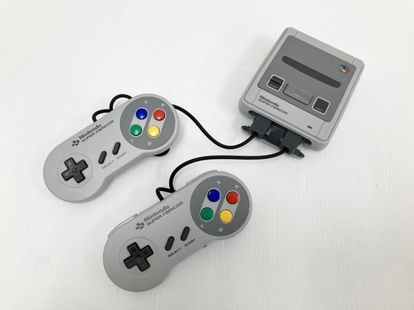 Nintendo 任天堂 ニンテンドー クラシックミニ CLV-301 スーパーファミコン 本体 中古 O7446925