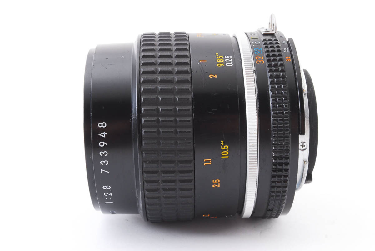 美品 Nikon ニコン Ai-S Micro NIKKOR 55mm F2.8 #866