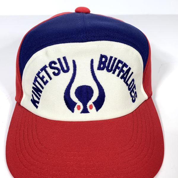 超美品】近鉄バファローズ 帽子 キャップ 中央帽子㈱ 子供用 当時物