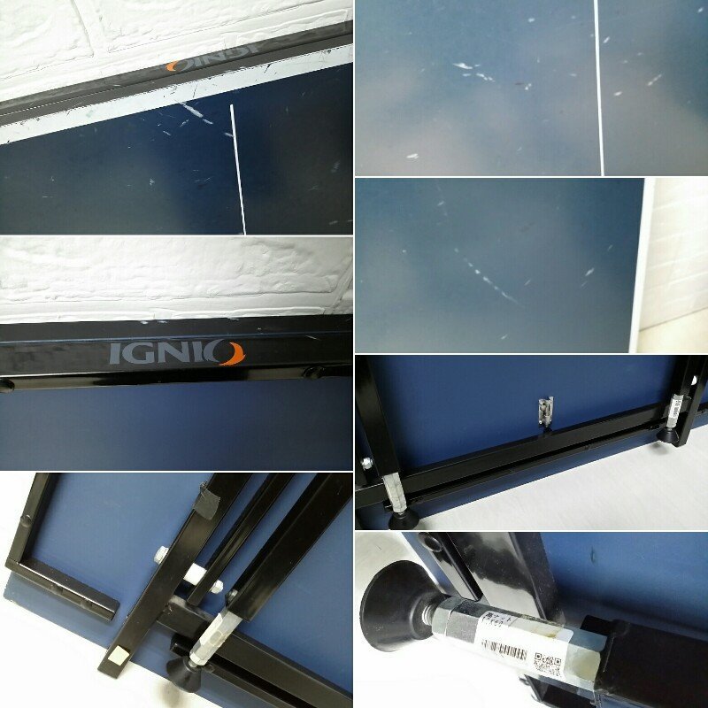 IGNIO イグニオ 卓球台 IG-2PG0046 コンパクトサイズ ネイビー