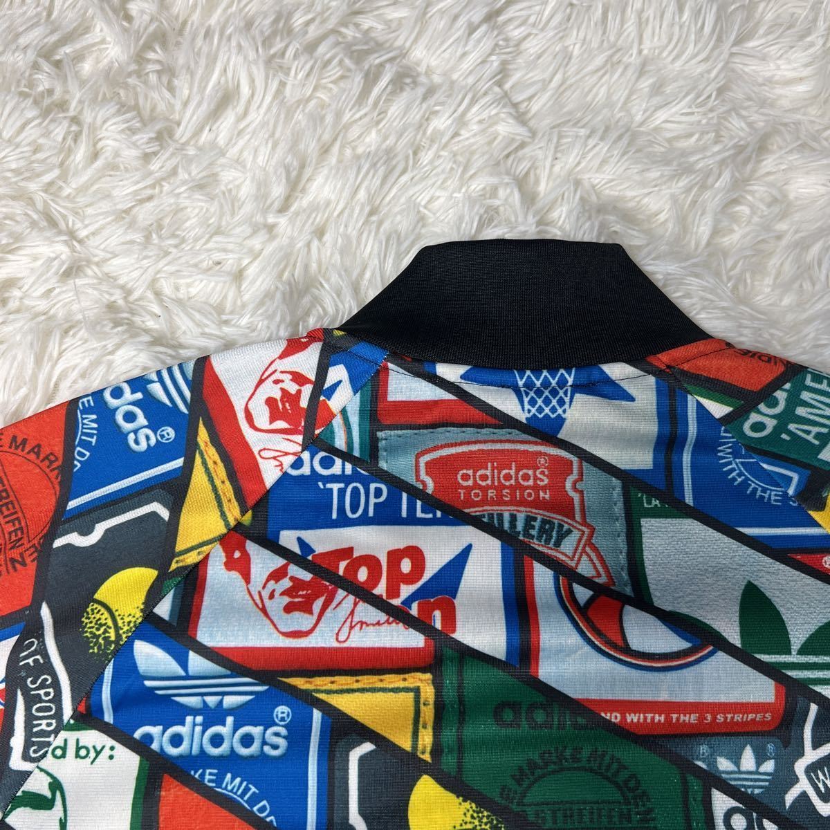 希少デザインadidas 希少 アディダス オリジナルス MA-1 ジャケット 