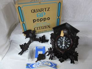 鳩時計シチズンクオーツカッコーフォルメ（4MJ733）未使用品