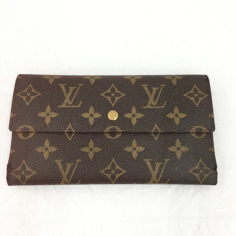 LOUIS VUITTON ルイヴィトン 財布 モノグラム マヒナ ポルトフォイユ